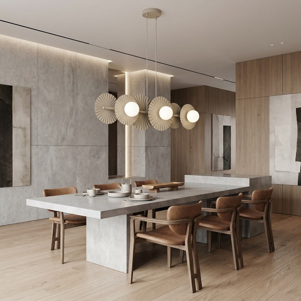 Lampa wisząca UMBRA 6 MOKKA - Emibig