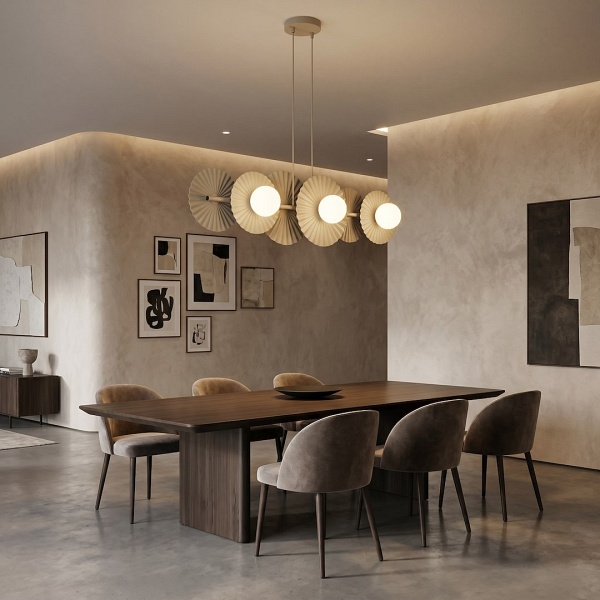 Lampa wisząca UMBRA 6 MOKKA - Emibig