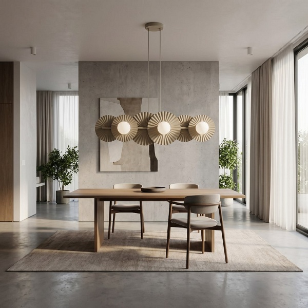 Lampa wisząca UMBRA 6 MOKKA - Emibig