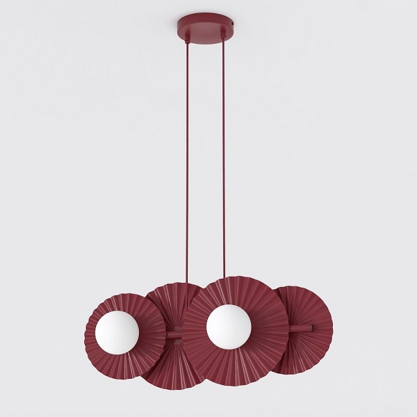 Lampa wisząca UMBRA 4 BURGUNDY - Emibig
