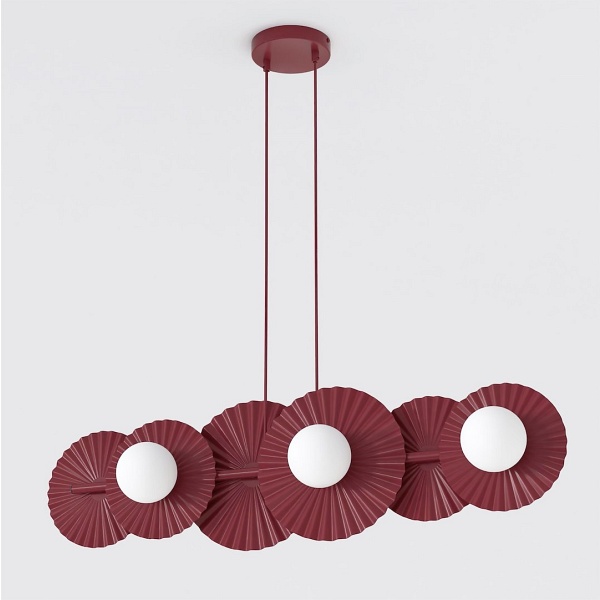 Lampa wisząca UMBRA 6 BURGUNDY - Emibig