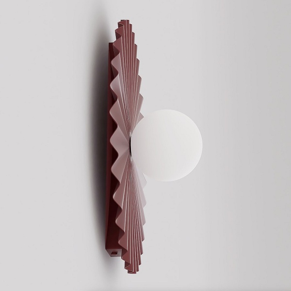 Kinkiet UMBRA K1 BURGUNDY L - Emibig