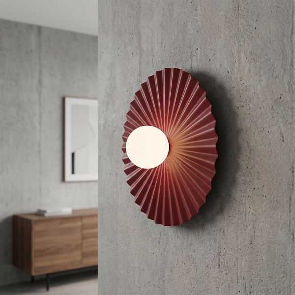 Kinkiet UMBRA K1 BURGUNDY L - Emibig