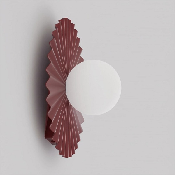 Kinkiet UMBRA K1 BURGUNDY M - Emibig