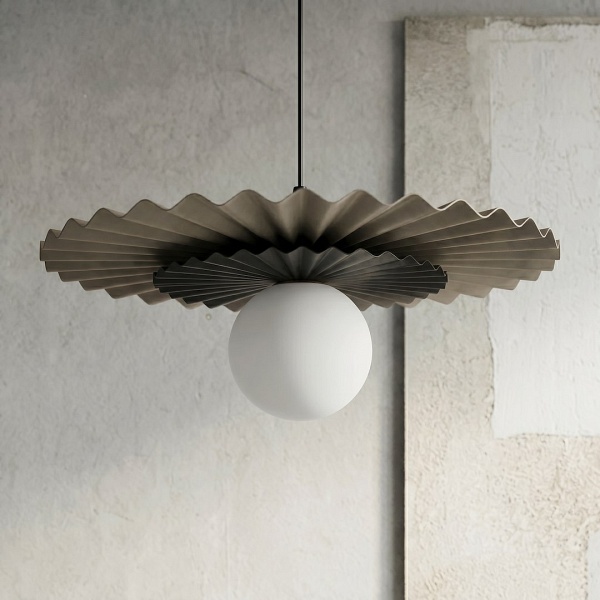 Lampa wisząca UMBRA 1 MOKKA-BLACK - Emibig