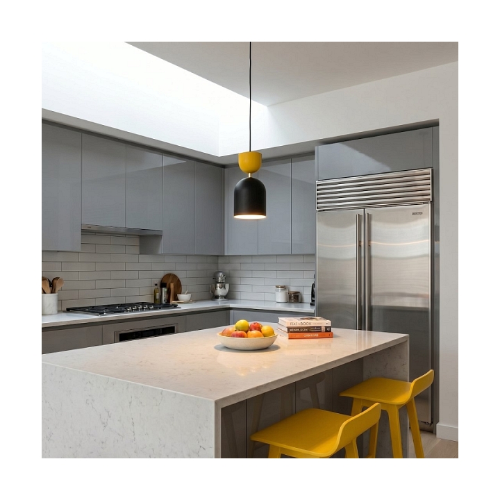 Lampa wisząca GAUDI 1 BLACK ORANGE - Emibig