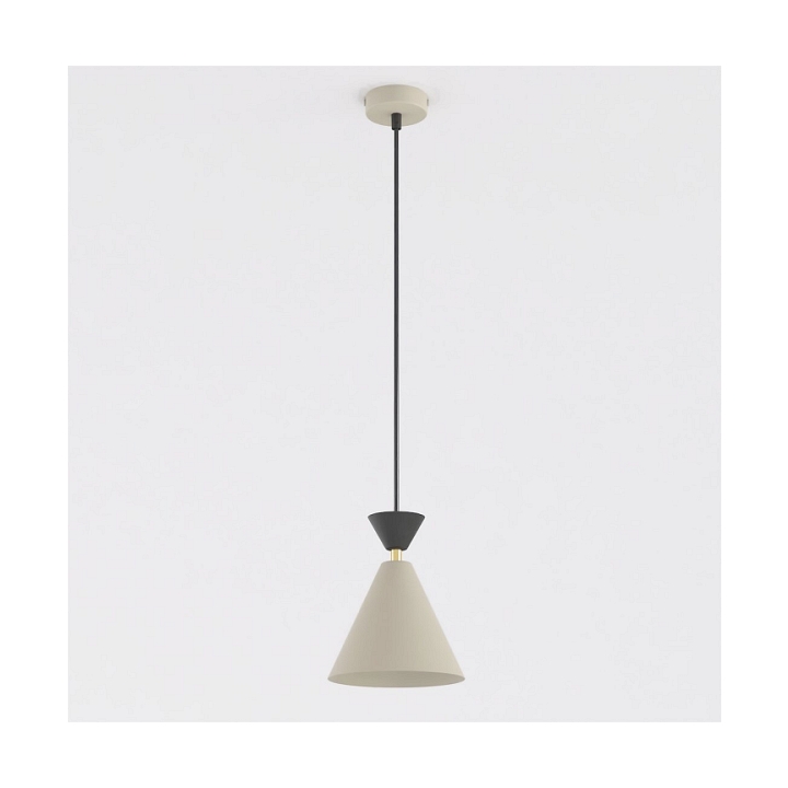 Lampa wisząca KLEVER 1 MOKKA BLACK - Emibig