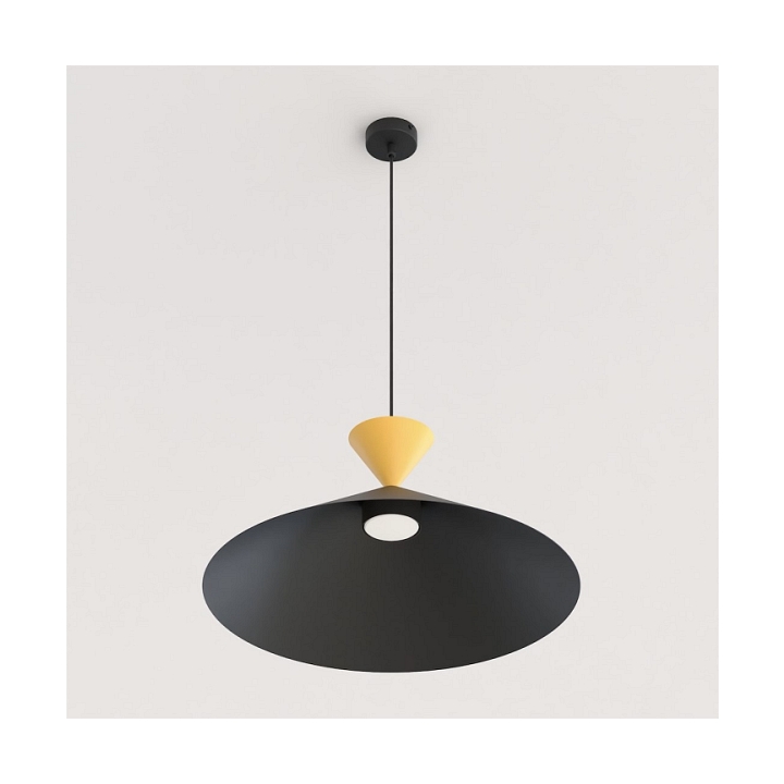 Lampa wisząca RALF 1L BL ORANGE - Emibig