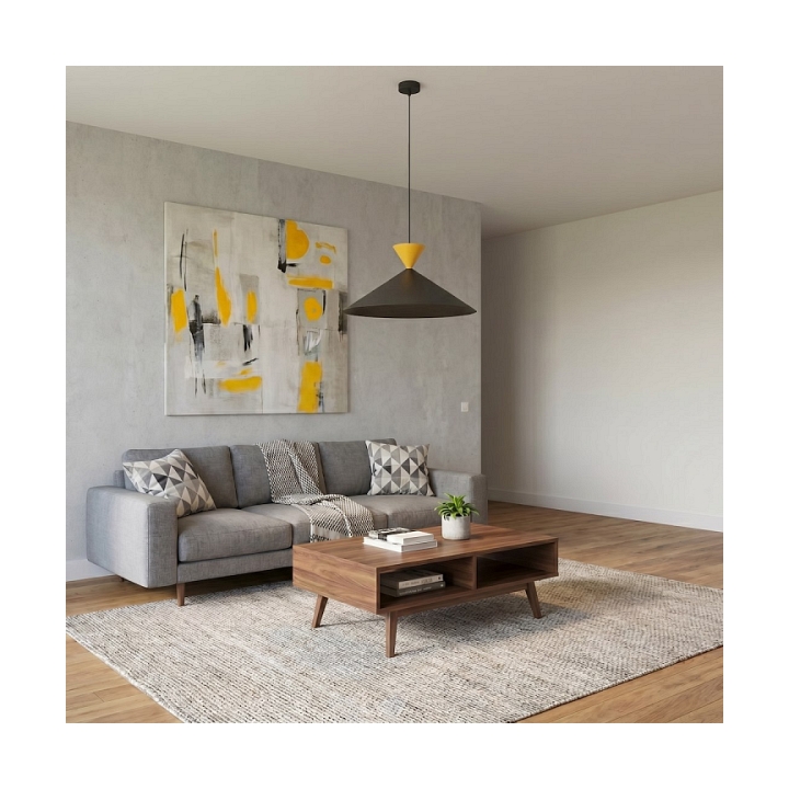 Lampa wisząca RALF 1L BL ORANGE - Emibig