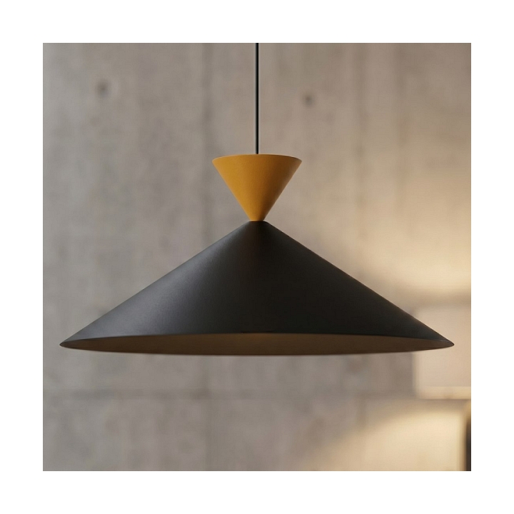 Lampa wisząca RALF 1L BL ORANGE - Emibig