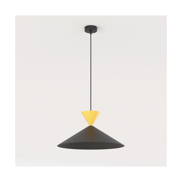 Lampa wisząca RALF 1M BL ORANGE - Emibig