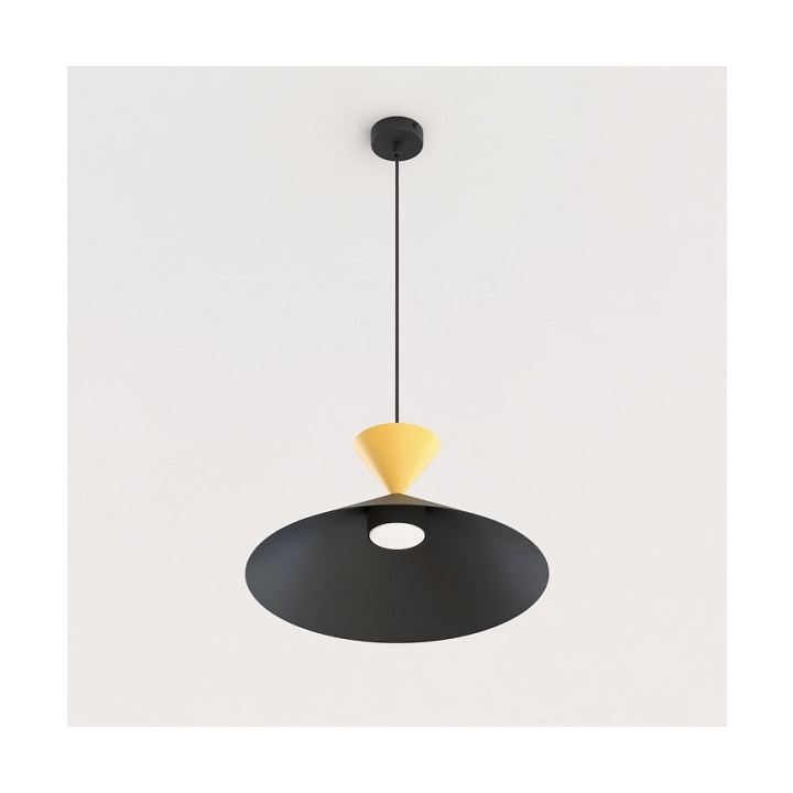 Lampa wisząca RALF 1M BL ORANGE - Emibig