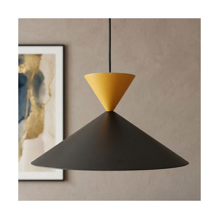 Lampa wisząca RALF 1M BL ORANGE - Emibig