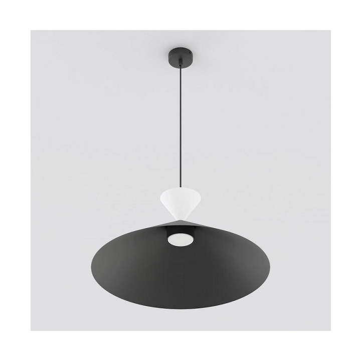 Lampa wisząca RALF 1L BL WHITE - Emibig