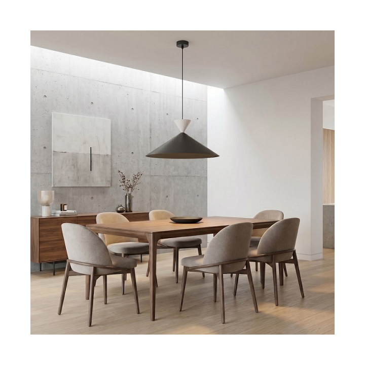 Lampa wisząca RALF 1L BL WHITE - Emibig