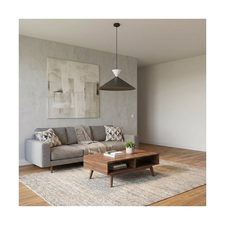Lampa wisząca RALF 1L BL WHITE - Emibig