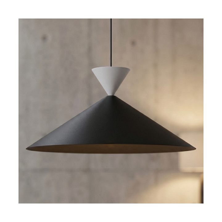 Lampa wisząca RALF 1L BL WHITE - Emibig