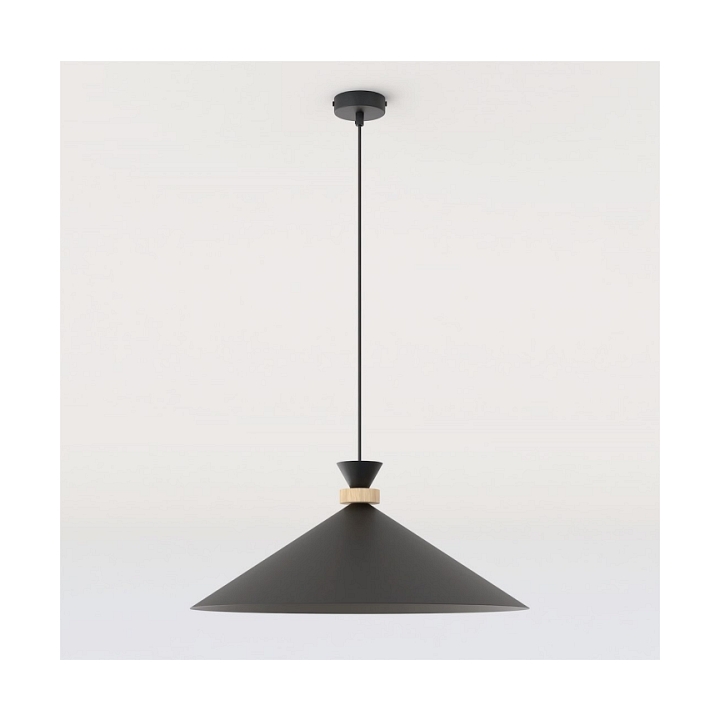 Lampa wisząca OLIVO 1L BLACK - Emibig