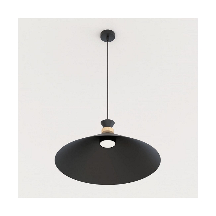 Lampa wisząca OLIVO 1L BLACK - Emibig