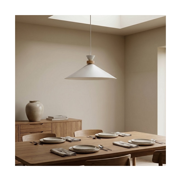 Lampa wisząca OLIVO 1L WHITE - Emibig