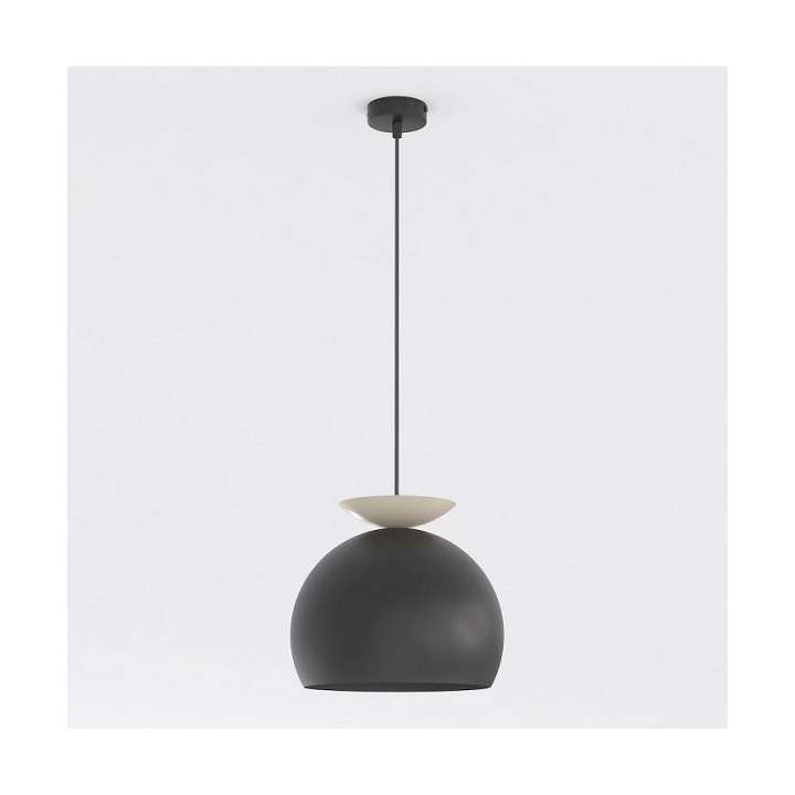 Lampa wisząca GEO 1 BLACK MOKKA - Emibig
