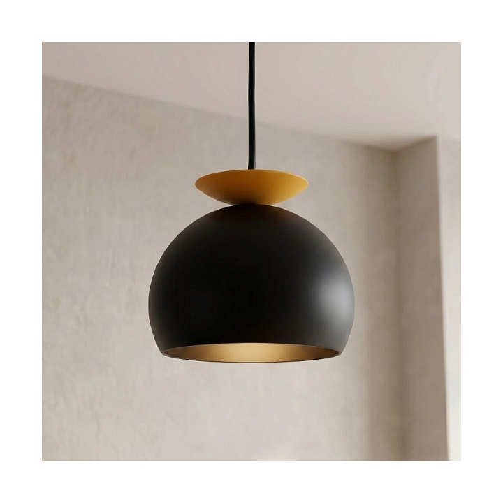 Lampa wisząca GEO 1 BLACK ORANGE - Emibig