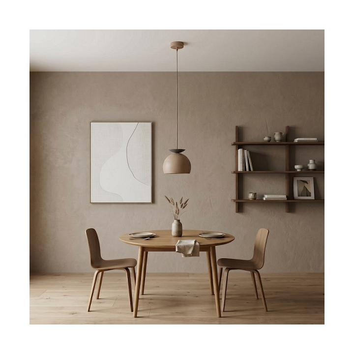 Lampa wisząca GEO 1 MOKKA BLACK - Emibig