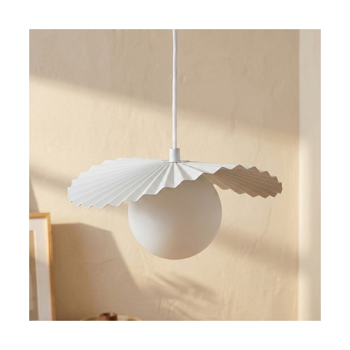 Lampa wisząca FLORA 3PREM WHITE OPAL - Emibig
