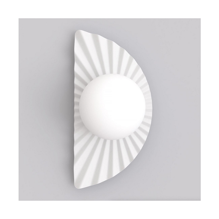 Kinkiet FLORA K1 WHITE OPAL - Emibig