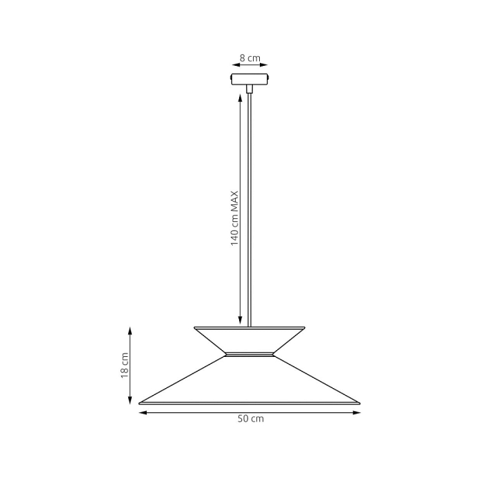 Lampa wisząca SOFTA 1 RATTAN BLACK - Emibig