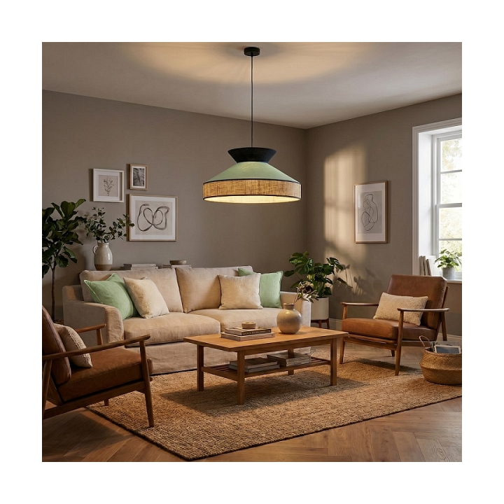 Lampa wisząca SIESTA 1 GREEN - Emibig