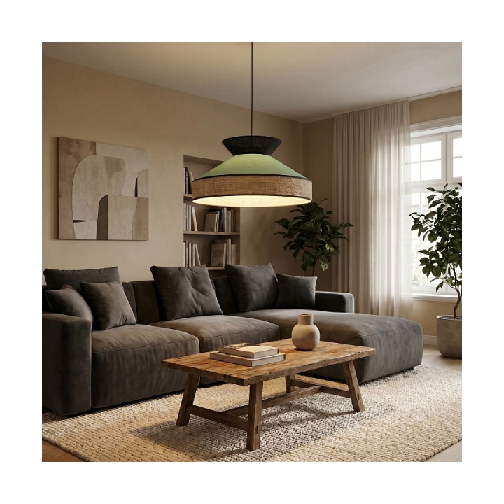 Lampa wisząca SIESTA 1 GREEN - Emibig