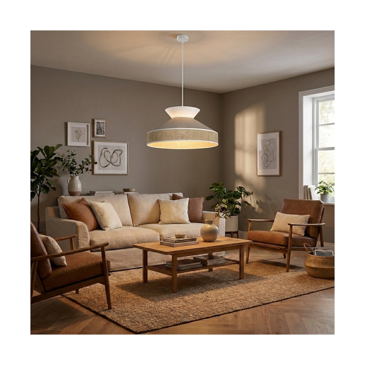 Lampa wisząca SIESTA 1 BROWN - Emibig