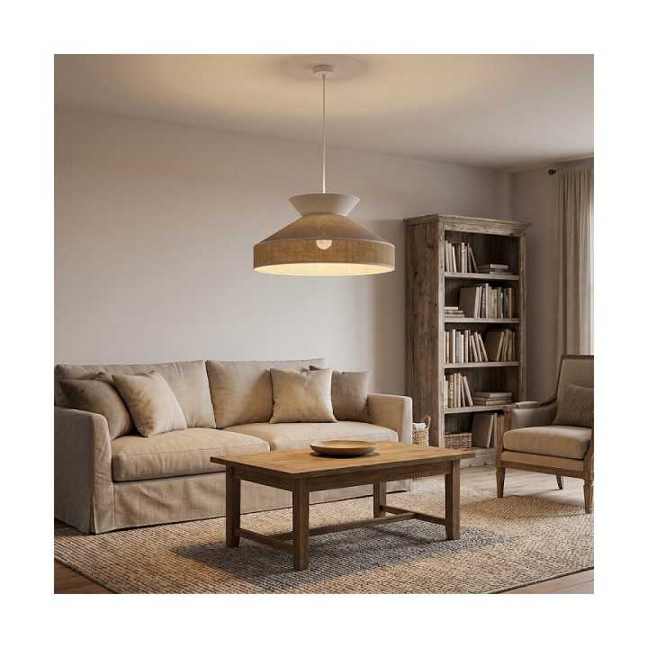 Lampa wisząca SIESTA 1 BROWN - Emibig