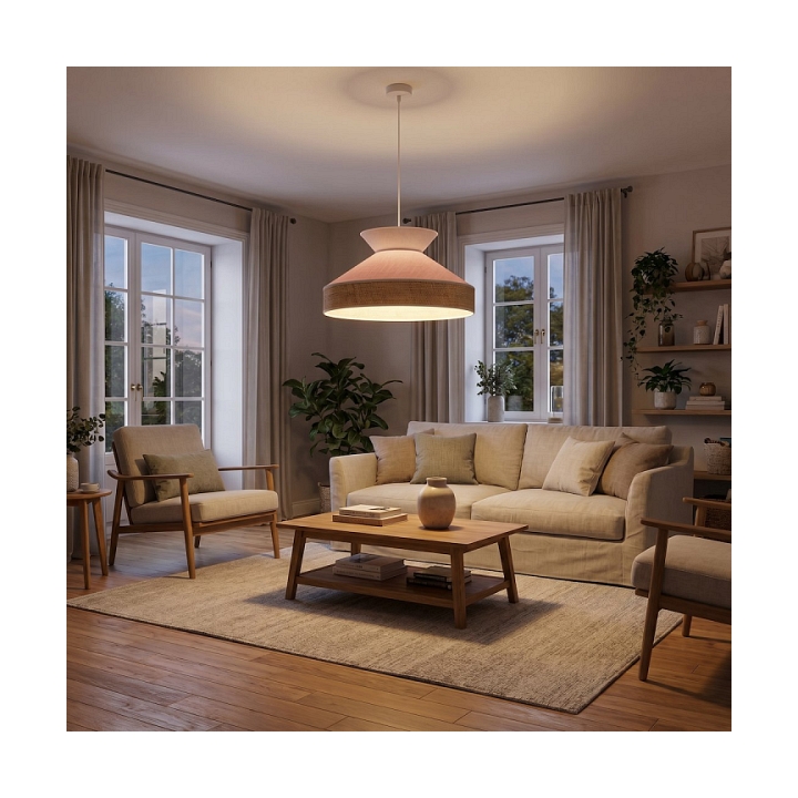 Lampa wisząca SIESTA 1 ROSE - Emibig