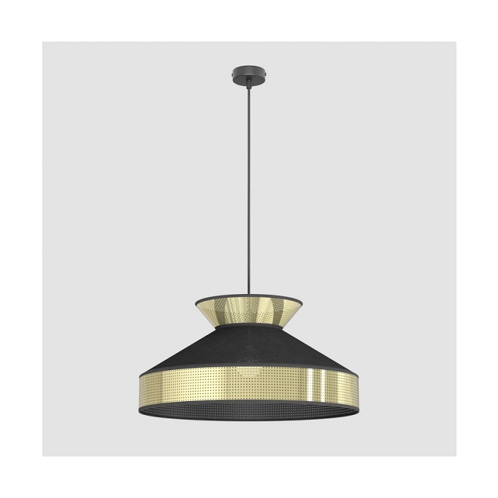 Lampa wisząca SIESTA 1 BLACK GOLD - Emibig