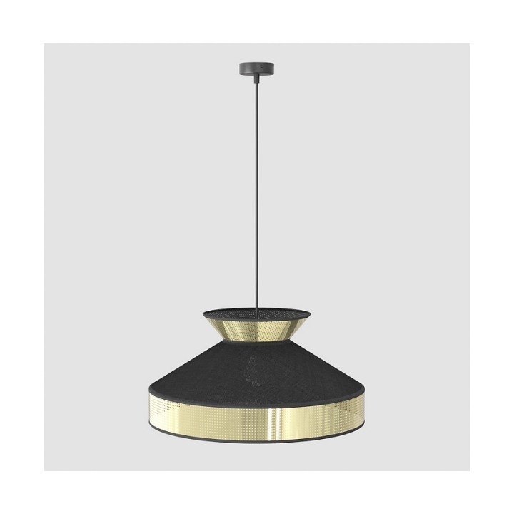 Lampa wisząca SIESTA 1 BLACK GOLD - Emibig