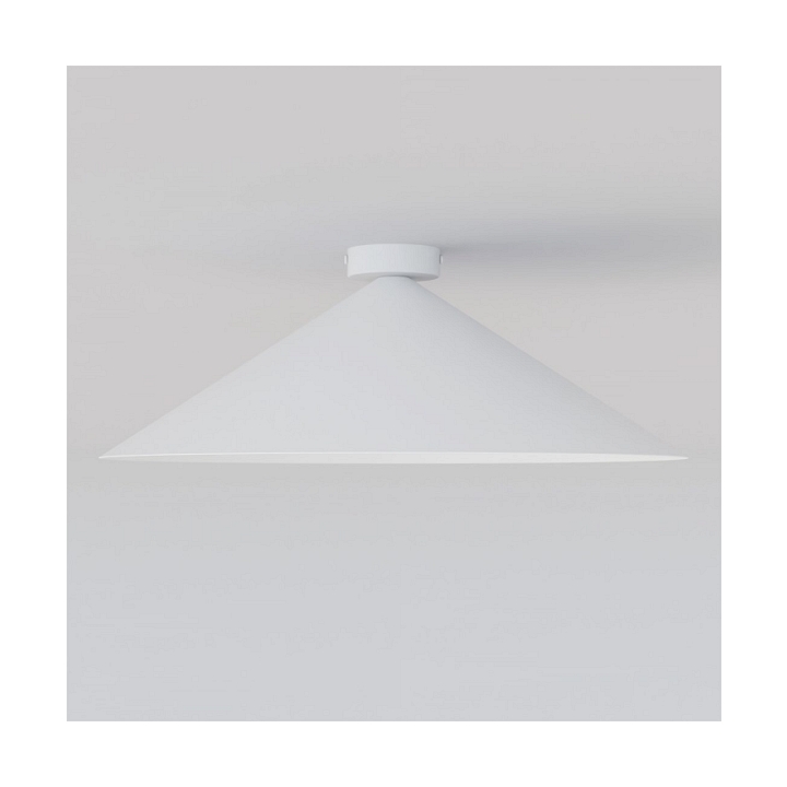 Lampa sufitowa MONO 1L PLAFON WHITE OPAL - Emibig