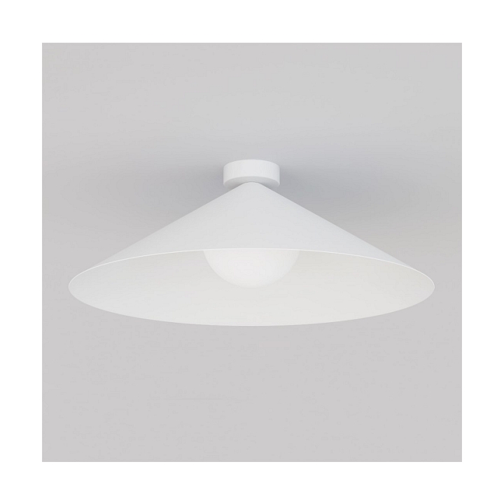 Lampa sufitowa MONO 1L PLAFON WHITE OPAL - Emibig