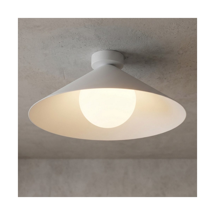 Lampa sufitowa MONO 1M PLAFON WHITE OPAL - Emibig
