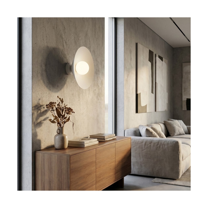 Kinkiet MONO K1M WHITE OPAL - Emibig