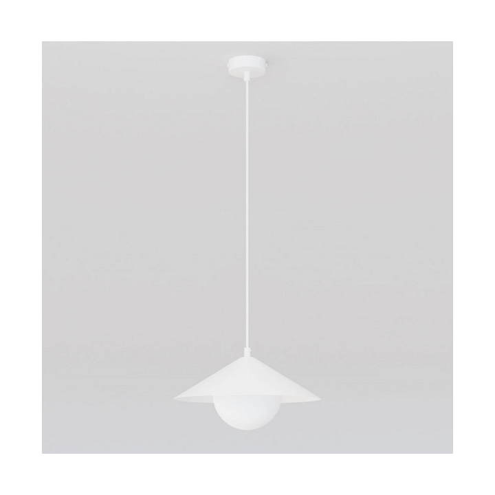 Lampa sufitowa MONO 1S WHITE OPAL - Emibig