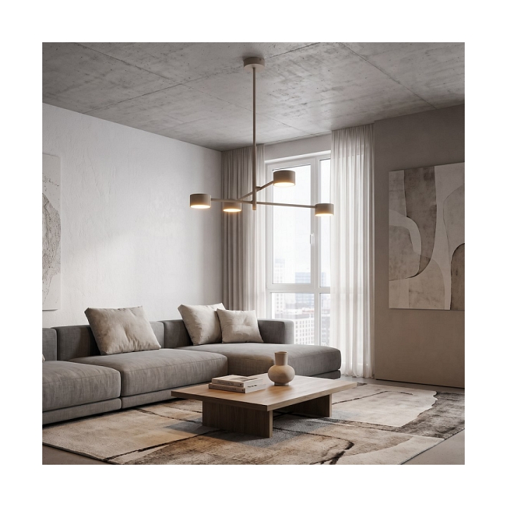 Lampa sufitowa NATSU 4 MOKKA - Emibig