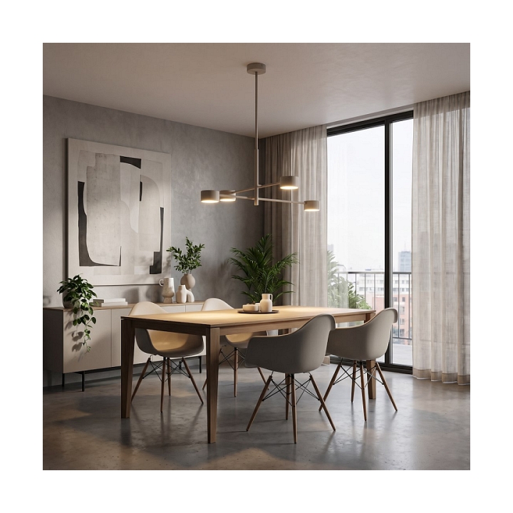 Lampa sufitowa NATSU 4 MOKKA - Emibig
