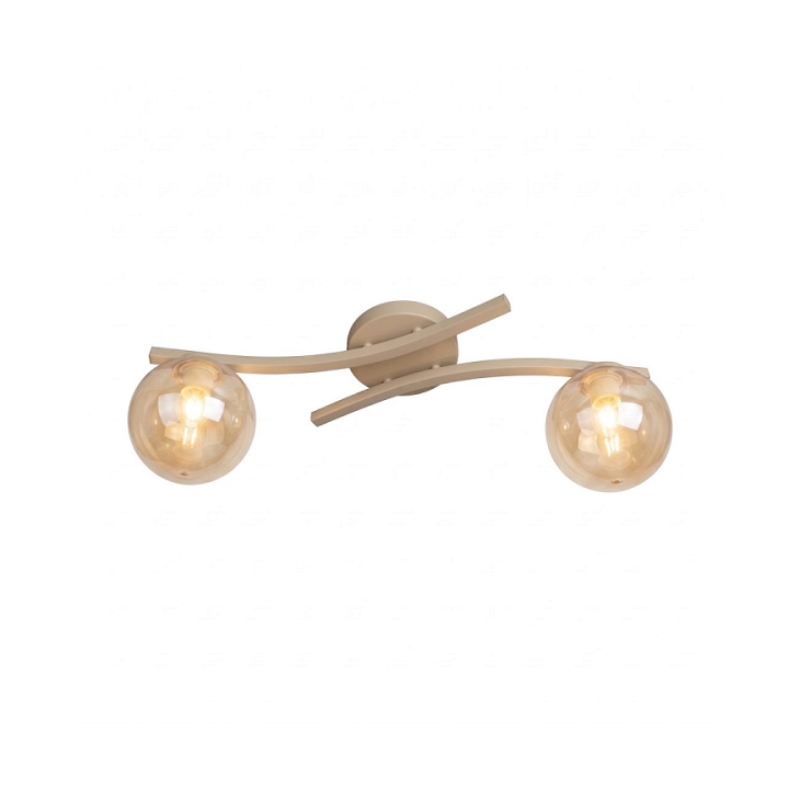 Lampa sufitowa OPUS 2 MOKKA AMBER - Emibig