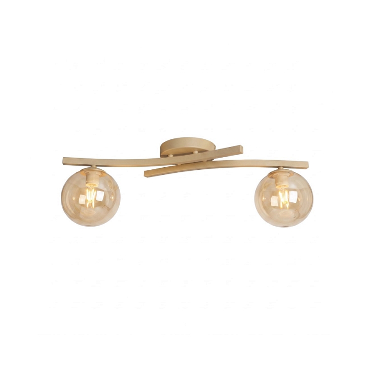 Lampa sufitowa OPUS 2 MOKKA AMBER - Emibig