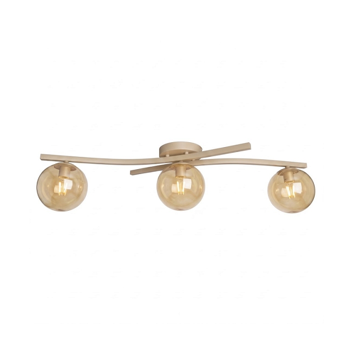 Lampa sufitowa OPUS 3 MOKKA AMBER - Emibig