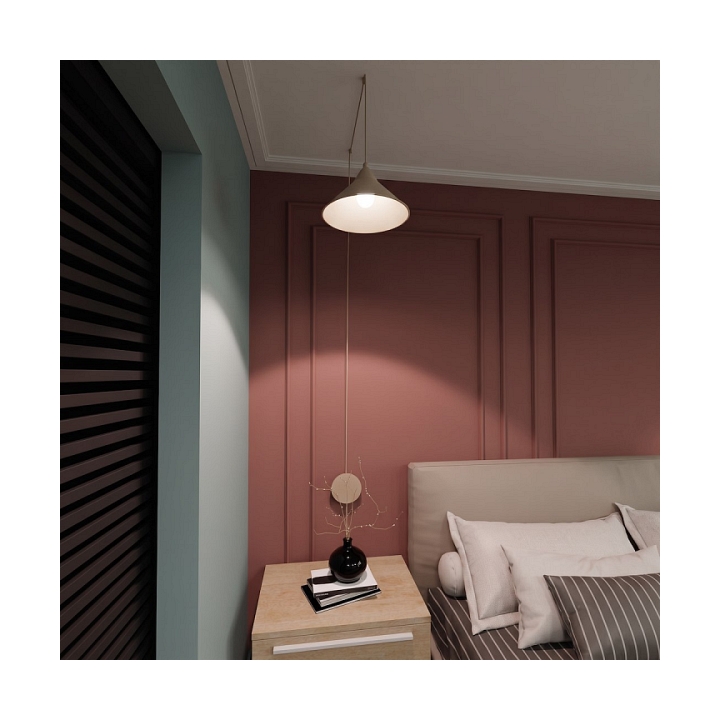 Lampa wisząca ABRAMO 1 MOKKA - Emibig