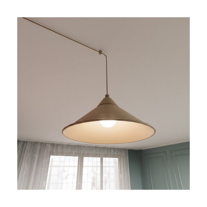 Lampa wisząca ABRAMO 3 MOKKA - Emibig