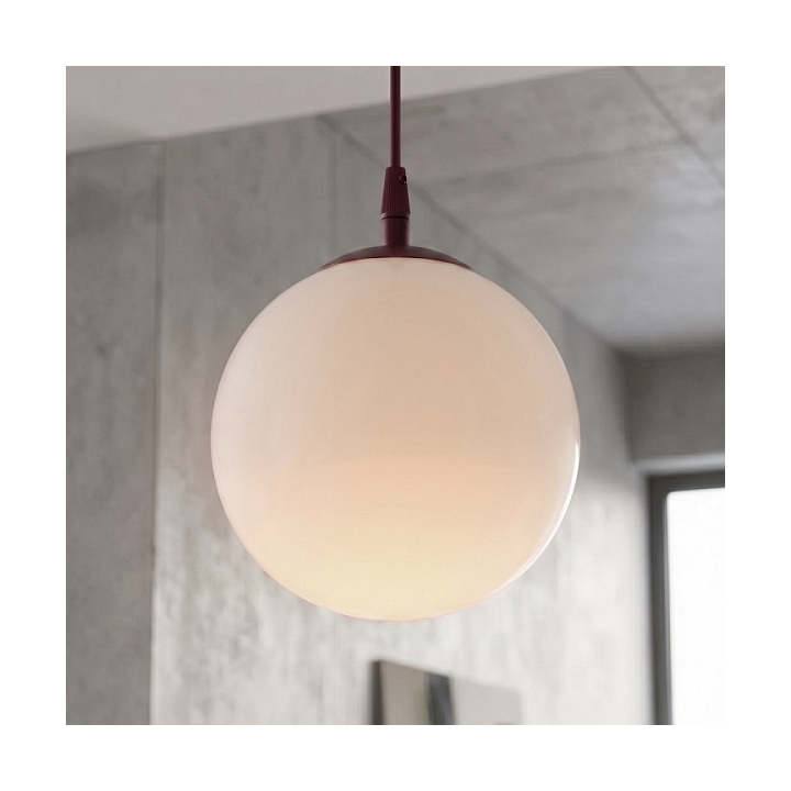 Lampa wisząca COSMO 1 BURGUNDY OPAL - Emibig